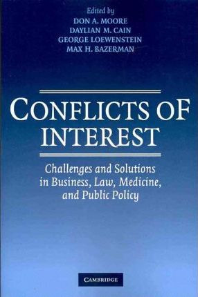 Libro Conflicts Of Interest - Don A. Moore