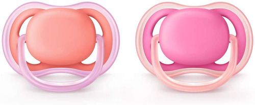 Philips Avent Chupón Ultra Air Scf245/22 6 - 18 Meses Color Rosa Período de edad 6-18 meses