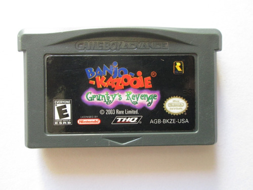  Banjo Kazooie Grunty's Revenge Game Boy Advance
