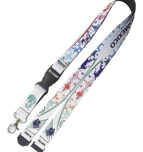 Lanyard Aeromexico Quetzalcoatl Remomeve Before Flight