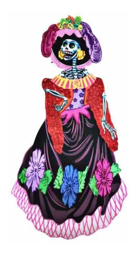 Fomi Grande Catrina De Colores Para Fiestas Día De Muertos