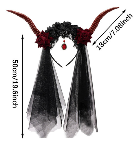 Diadema De Red, Diadema De , Diadema Gótica Para Cosplay,