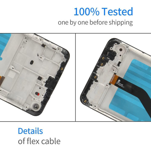 Sjpm Para Samsung Galaxy A21 A215 Pantalla Táctil Lcd Con