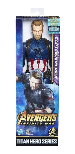 Figura Capitan America Titan Hero Series