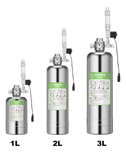 Kit De Plantas Generadoras De Gas Co2 Kit Co2 Para Generador