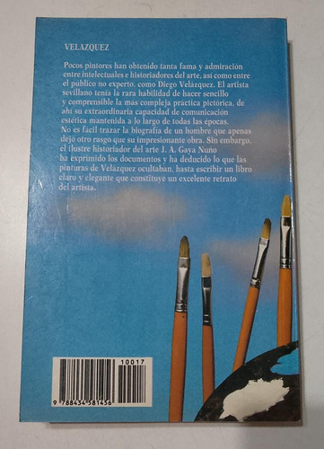 Velazquez Biografia Juan Gaya Nuño (Usado)