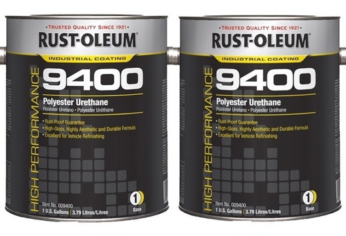 Pintura Polyester Urethane 9400 Kit Transparente X 2 Gl.