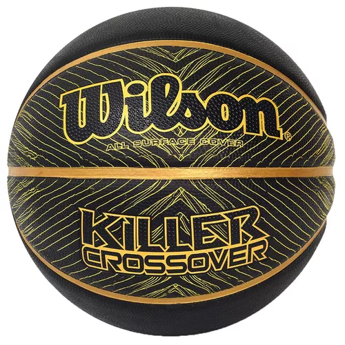 Balón Basquetbol Killer Crossover Sponge Negro Wilson | MercadoLibre