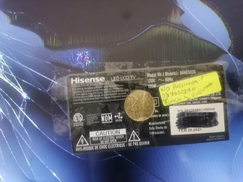 Tiras Led Hisense 58h6500g Hd580x1u91-l1 1.1m (Usado)
