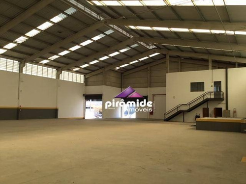 Galpão Para Alugar, 2046 M² Por R$ 25.000,00/mês - Jardim Califórnia - Jacareí/sp - Ga0036
