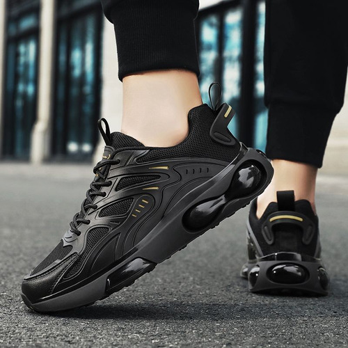 Zapatillas Tenis Para Hombre De Deporte De Malla Incrementar