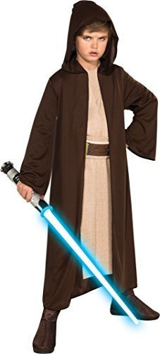 Rubies Star Wars Classic Childs Con Capucha Jedi Robe Small