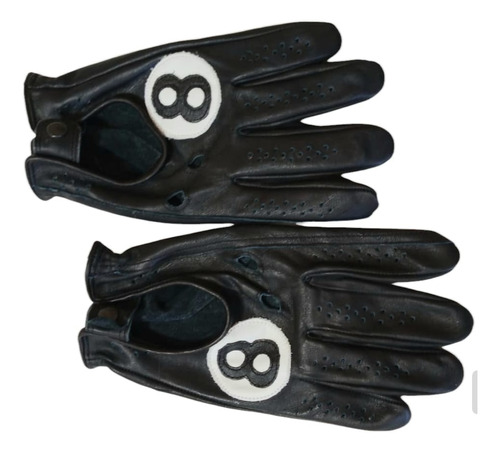 Guantes Pino73 Cuero Perzonalizados Moto Auto Dgr Caferacer