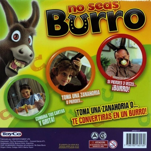 Imagen 5 de 5 de No Seas Burro 16013