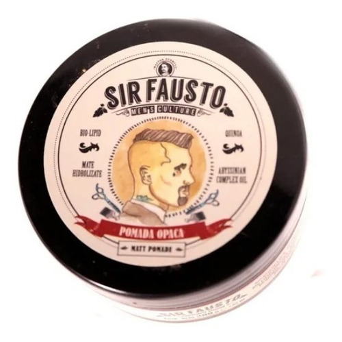 Pomada Opaca Sir Fausto Reparación Textura 100gr