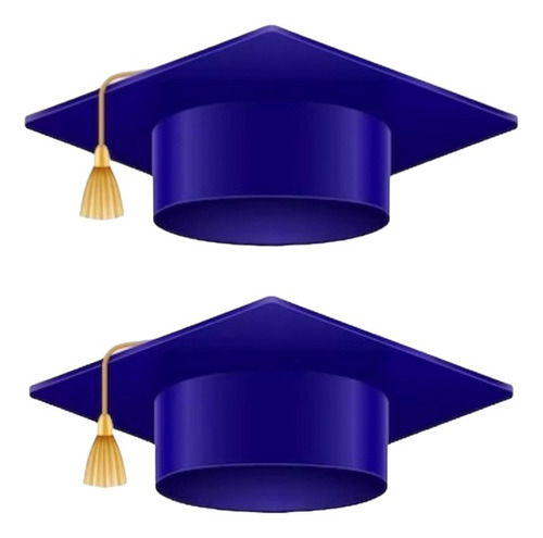 Birretes De Graduación Color Azul Marino
