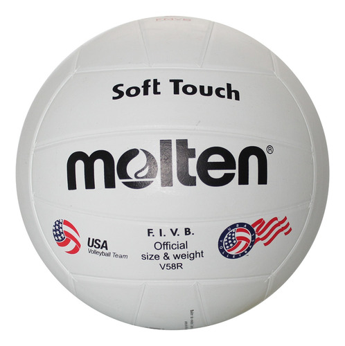 50 Piezas Balón Voleibol Molten V58r Hule Natural Sporta Mx