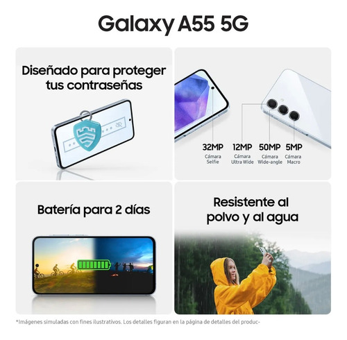 Samsung Galaxy A55 Dual Sim 256gb 8gb Ram Desbloqueado