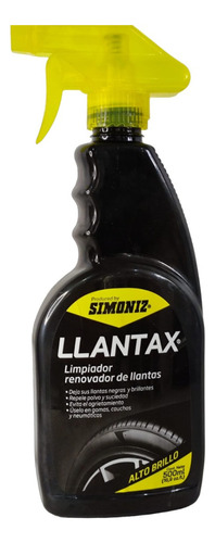 Limpiador Renovador Llantas 500ml Simoniz Spray Carro Moto