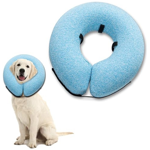 Big Hippo Cono Inflable Para Perros, Conos Suaves Para Masco