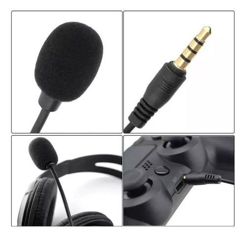 Kit Audifonos Gamer Ps4 Cargador Doble Control Ps4 1silicona