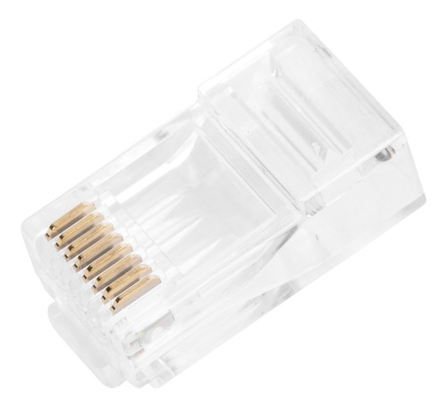 Paquete 10pzs Conector Rj45 Cable Utp Categoría 6a/ Tc-6a