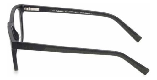Armação De Óculos Timberland Masculino Tb1713 002 51 Cor Preto