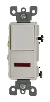 Comprar Leviton 5626-w, 15 Amperios, 120 Voltios, Decora Unipolar\u002Fne