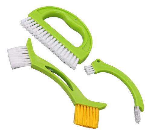 Cepillo Exfoliante Para Juntas De Azulejos, 3 Piezas, Limpia