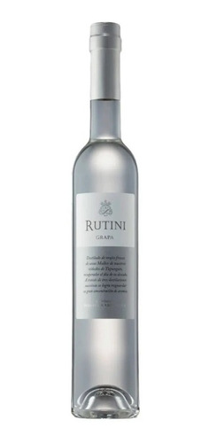 Grapa Rutini Destilado De Orujo De Uva Malbec 500ml.