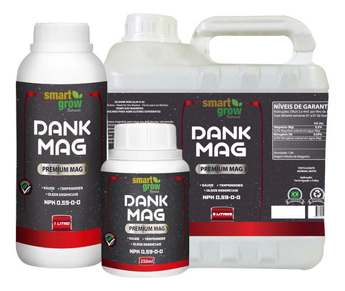 Fertilizante Dank Mag - Smart Grow - 5l