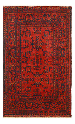 Tapetes Afgano Tribal De Oriente Hecha A Mano 150x100 Cm 1.5 M 1 M Tribal Marrón