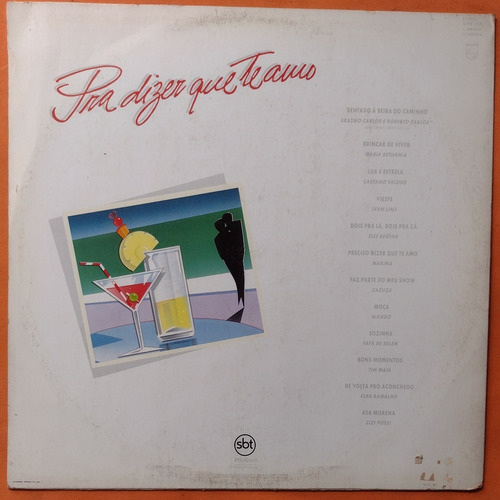 Lp Prá Dizer Que Te Amo 89 Cazuza Tim Maia Elis Regina Vinil (Usado)
