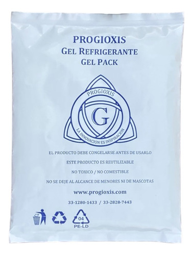 Gel Refrigerante De 500 Gramos (5 Piezas)