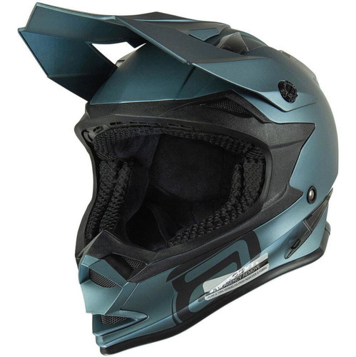 Capacete Asw Fusion Solid Motocross Moto Trilha Enduro Tamanho Do Capacete 60 Cor Cinza