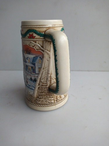 Imagen 4 de 6 de Antigua Vaso De Cerveza Budweiser De Losa 1996 De Colección