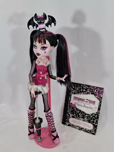 Boneca Draculaura Monster High Wave 3 Nova