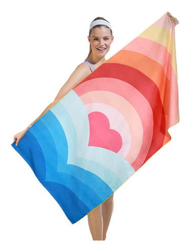 Toalla De Playa U Para Mujer Y Niña, Bonita Toalla De Baño P