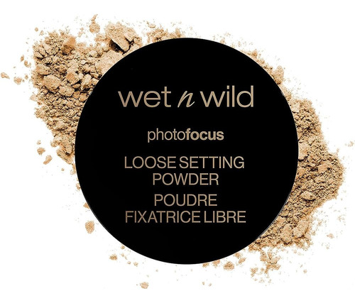 Base de maquillaje en polvo Wet n Wild Photo Focus PhotoFocus Loose Setting Powder tono deep - 0.7floz 20g