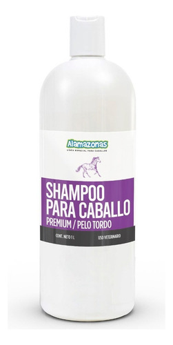 Shampoo Para Caballo Capa Torda 1 Lt Uso Veterinario C/envío