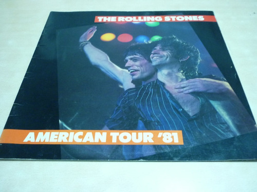 Rolling Stones American Tour 81 Tour Book + Entradas Ggjjzz