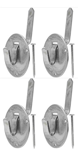 Pack De 4 Hillman 591810 Sin Stud 200 Libras Imagen Percha -