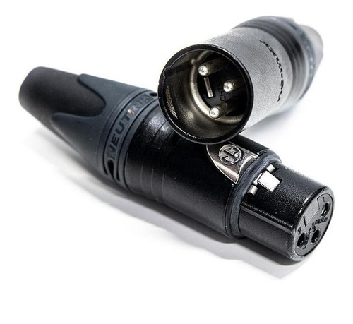 Imagen 4 de 6 de Par Conector Neutrik Cannon Xrl Nc3mxx-bag Y Nc3fxx-bag