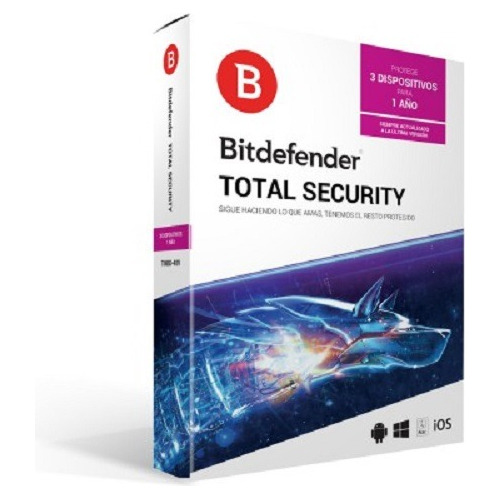 Antivirus Bitdefender Tmbd-409, 3 Licencias, 1 Año(s)digital