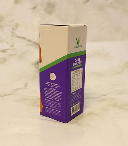 Imagen 3 de 4 de Carb Blocker En Polvo - Via Natural 50 Grs