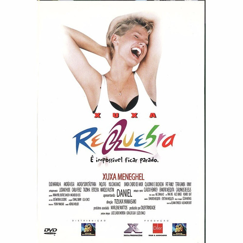 Dvd Filme Xuxa Requebra - É Impossível Ficar Parado