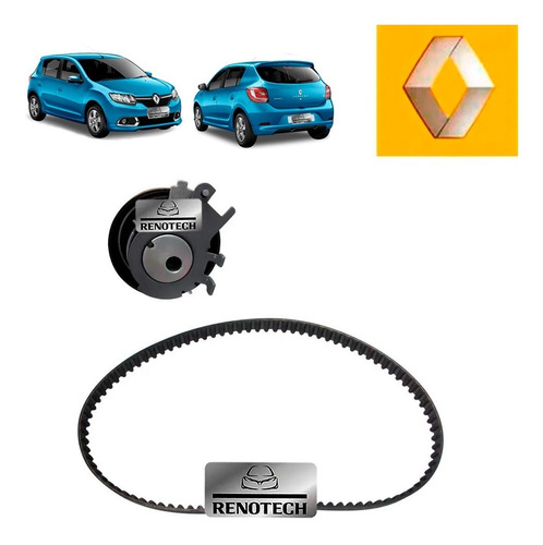 Kit Correia Dent Sandero Ii 1.0 16v D4d 14 A 16 7701476745