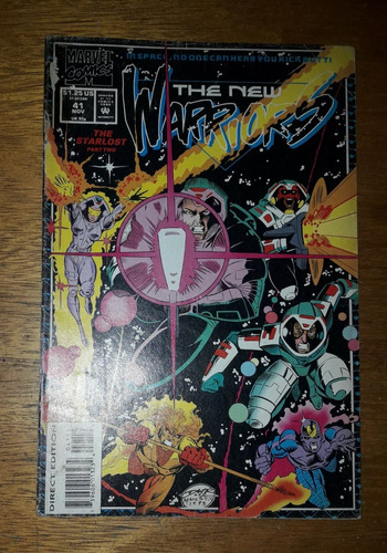 Cómic The New Warriors Volumen 1 N°41 Noviembre De 1993