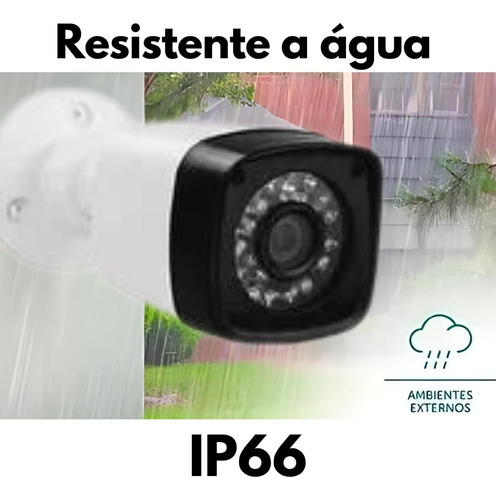 Kit Cftv 6 Câmeras Monitoramento Full Hd Dvr Intelbras 8ch
