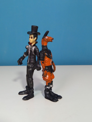 Muñecos Personajes Fortnite X 2 Miniaturas (Usado)